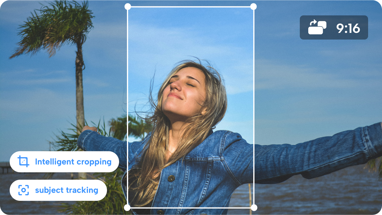 Objektverfolgung und intelligentes Zuschneiden zu jedem Thema